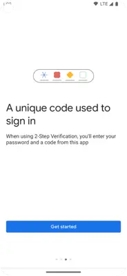 Google Authenticator android App screenshot 2