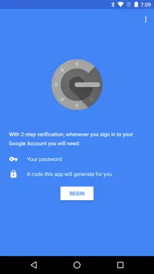 Google Authenticator android App screenshot 7