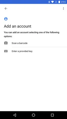 Google Authenticator android App screenshot 8